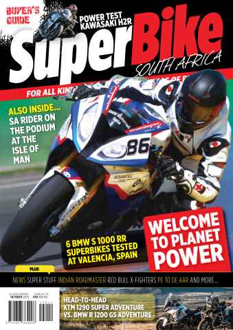 SuperBike South Africa issue October 2015