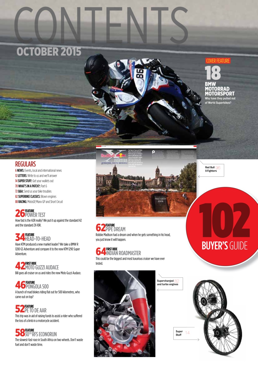 SuperBike South Africa Preview Pages