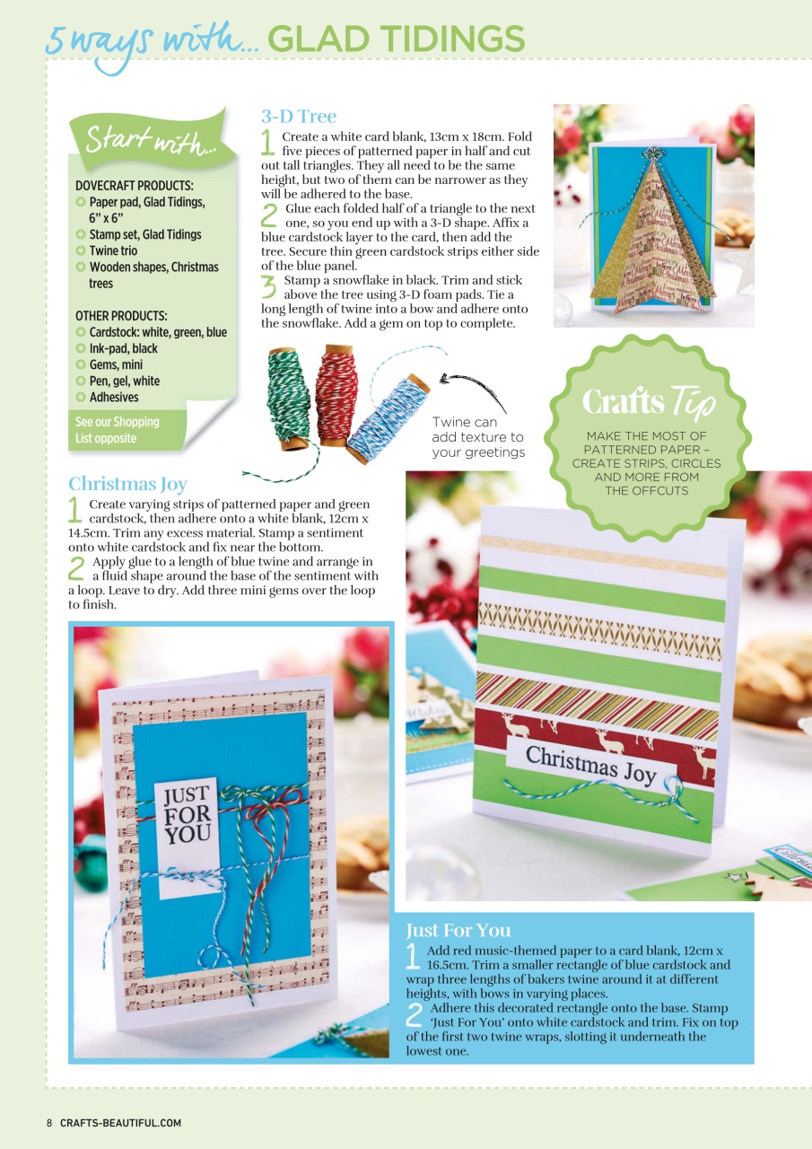 Crafts Beautiful Preview Pages