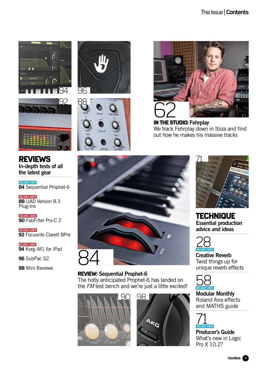 Future Music Preview Pages