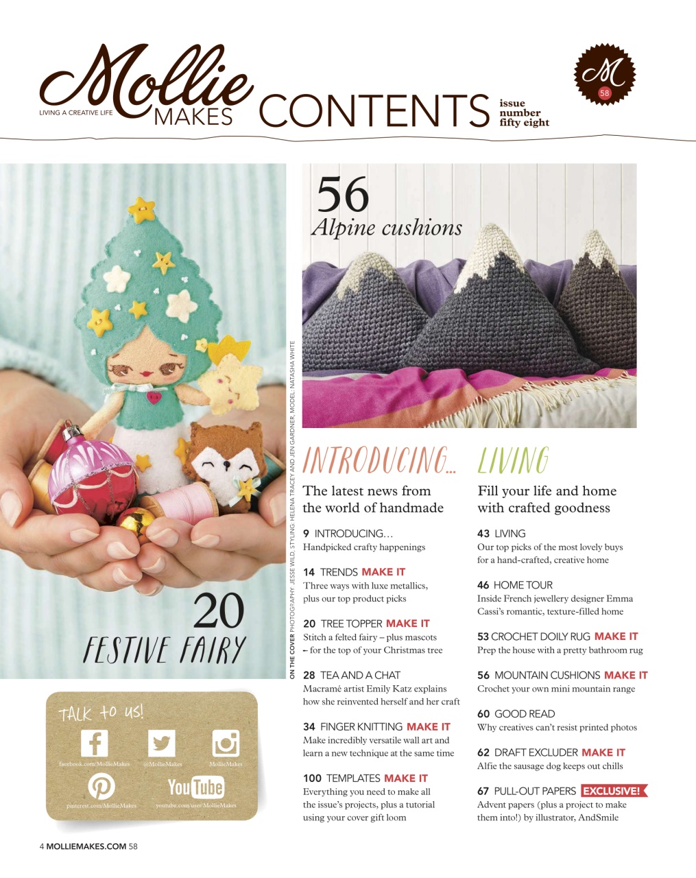 Mollie magazine Preview Pages