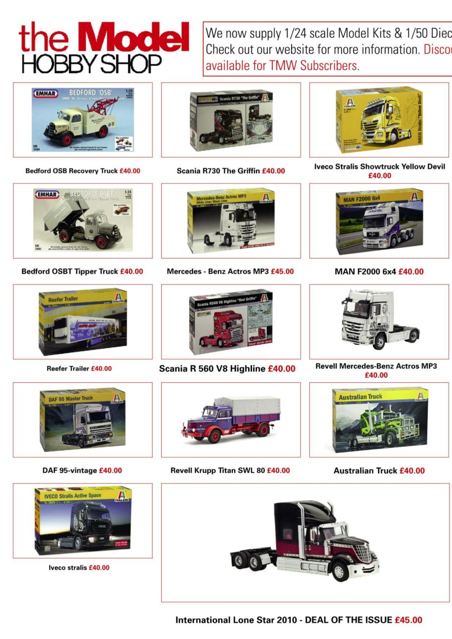 Model Car Truck Motorcycles World Preview Pages