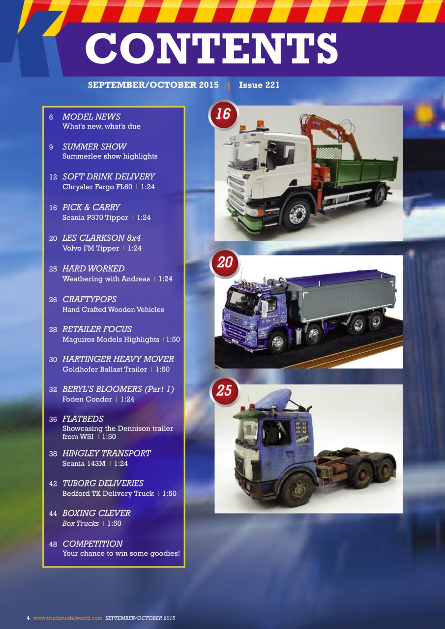 Model Car Truck Motorcycles World Preview Pages