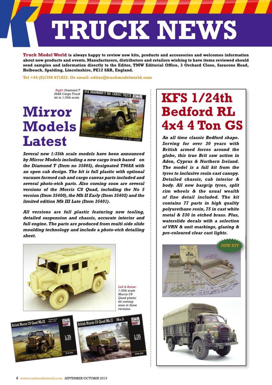 Model Car Truck Motorcycles World Preview Pages