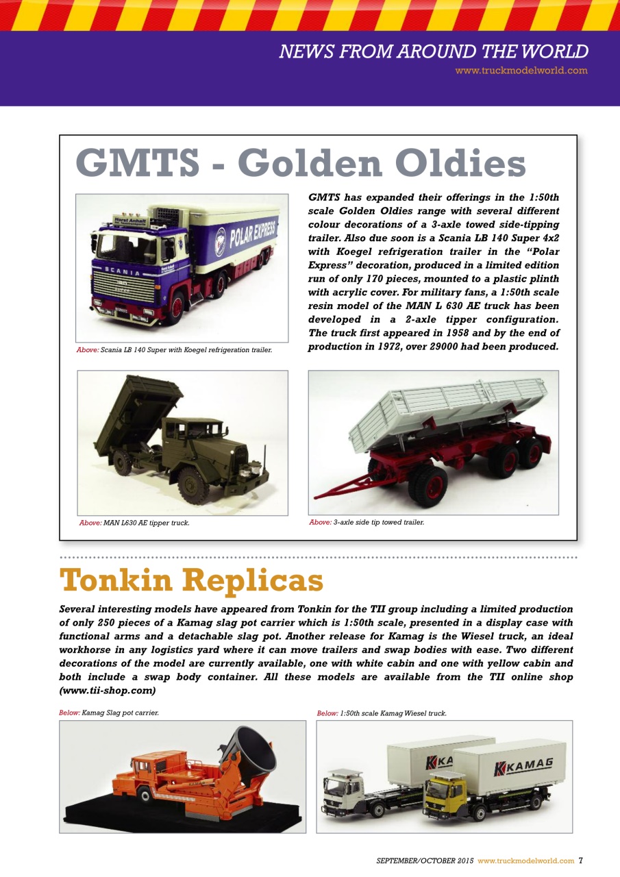 Model Car Truck Motorcycles World Preview Pages