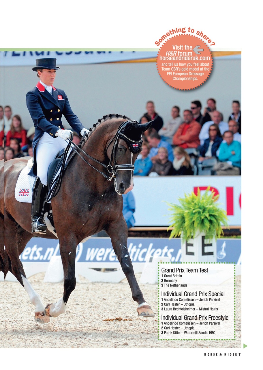 Horse&Rider Magazine - UK equestrian magazine for Horse and Rider Preview Pages