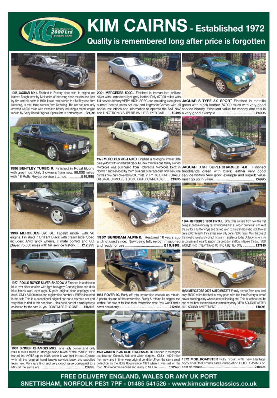 Classic Car Mart Preview Pages