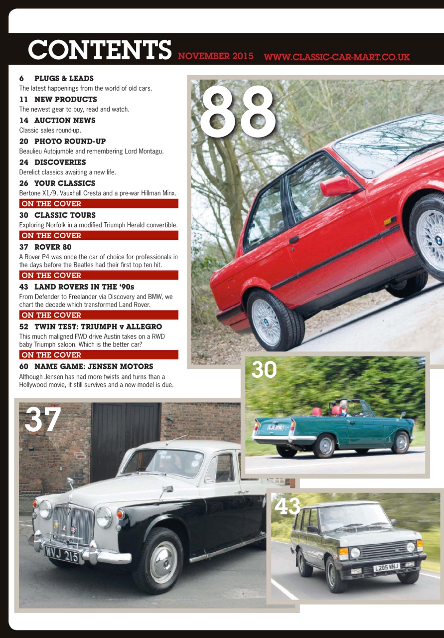Classic Car Mart Preview Pages