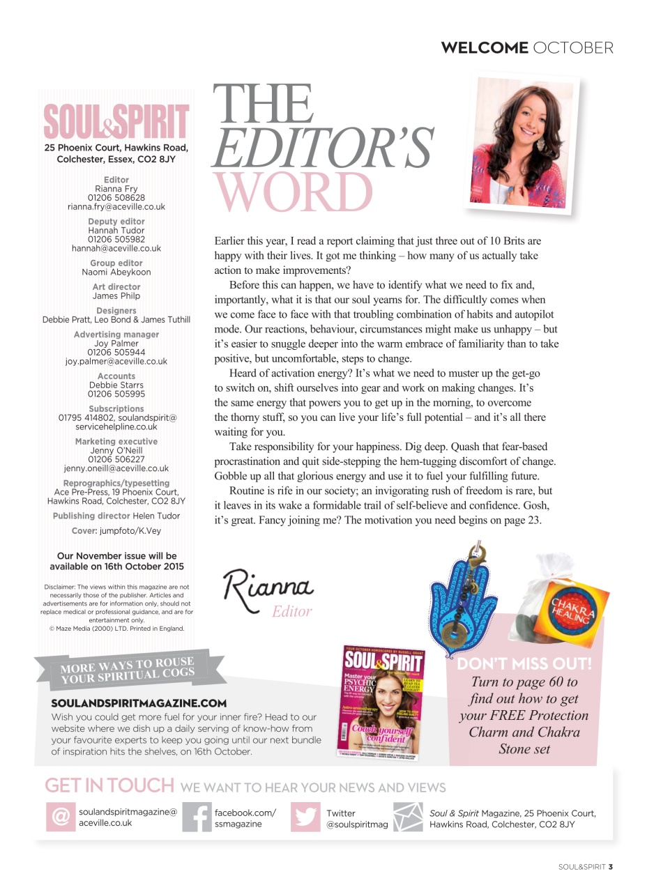 Soul & Spirit Preview Pages