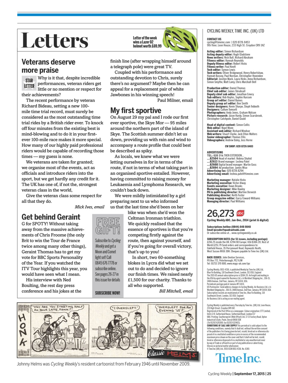 Cycling Weekly Preview Pages