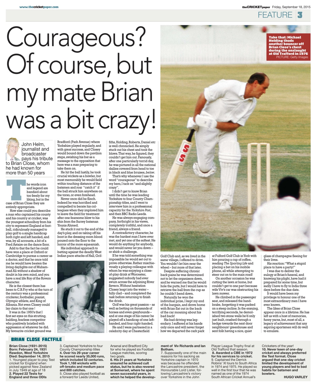 The Cricket Paper Preview Pages