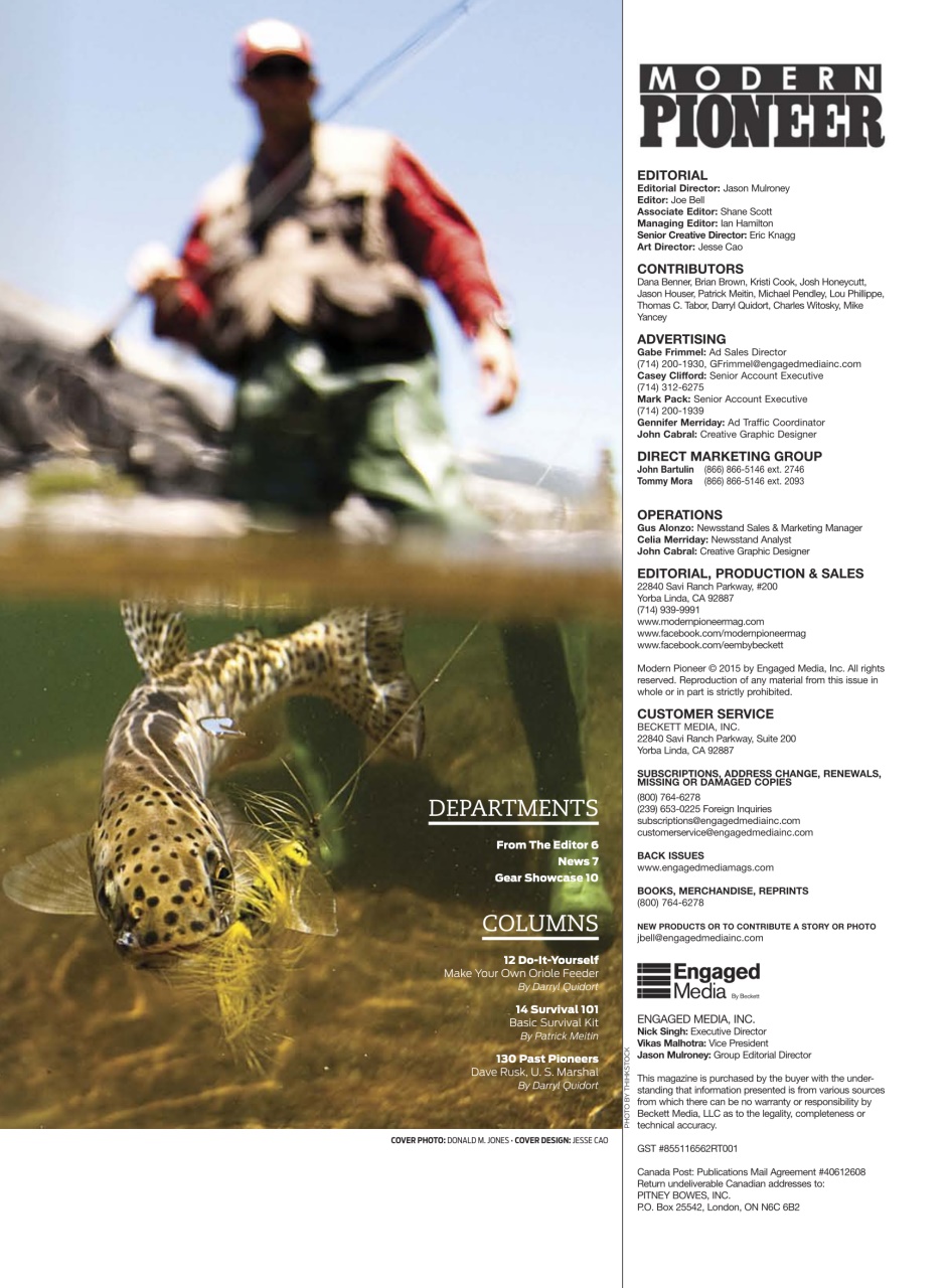 Modern Pioneer Preview Pages