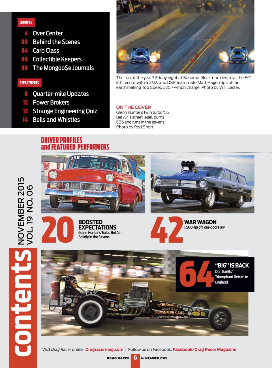 Drag Racer Preview Pages
