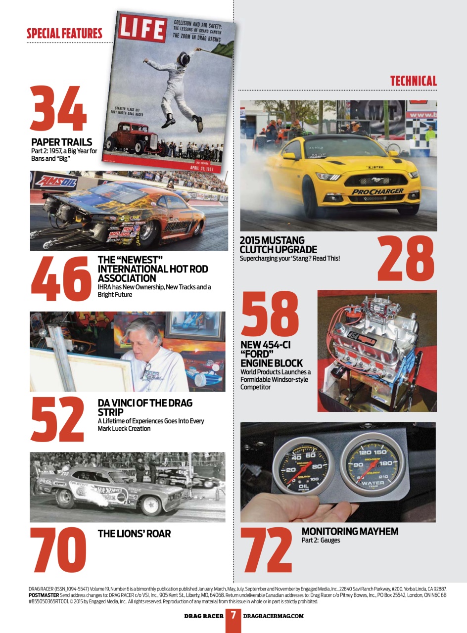 Drag Racer Preview Pages