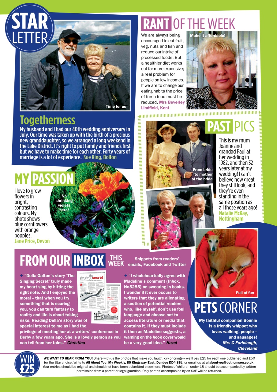 My Weekly Preview Pages