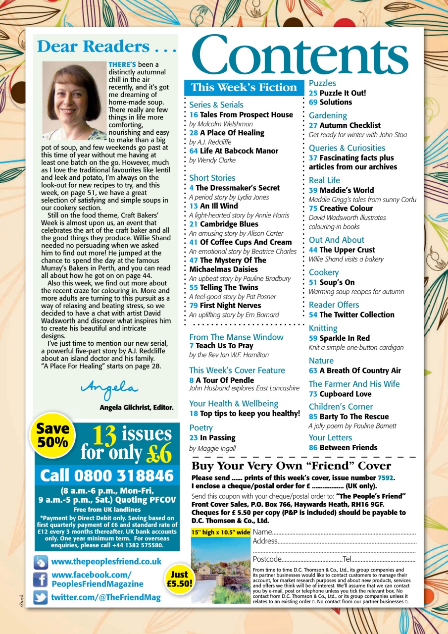 The People’s Friend Preview Pages