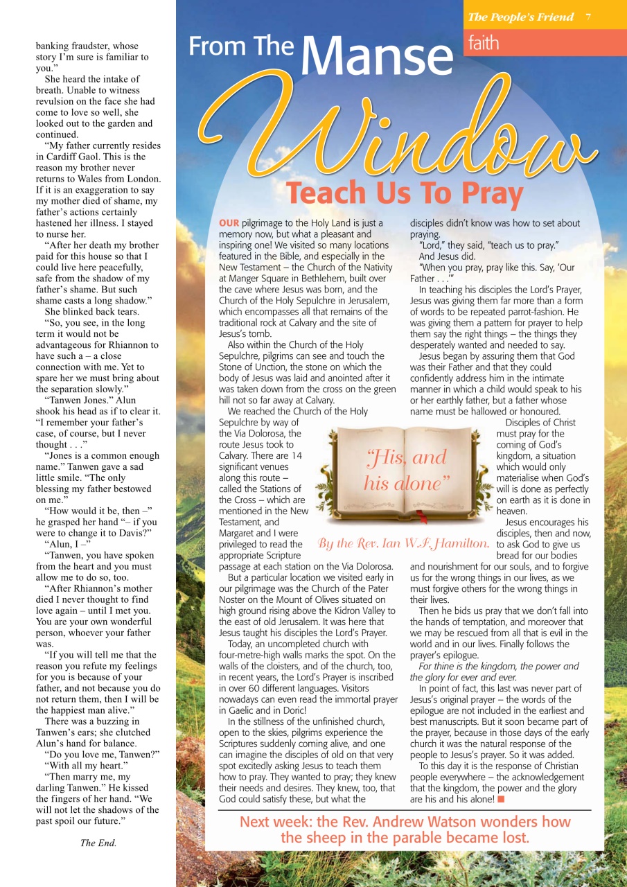 The People’s Friend Preview Pages