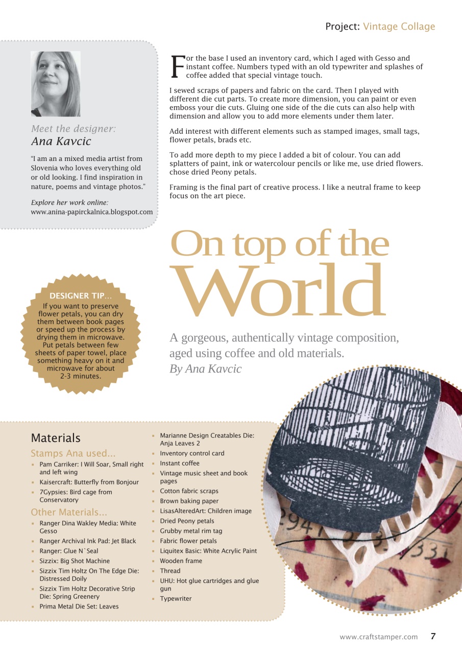 Craft Stamper Preview Pages