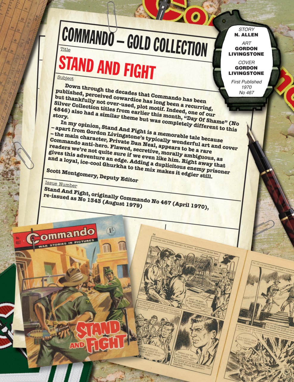 Commando Preview Pages