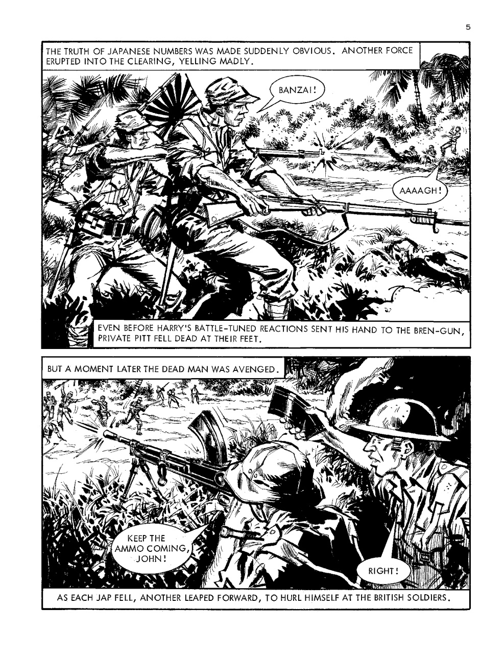 Commando Preview Pages