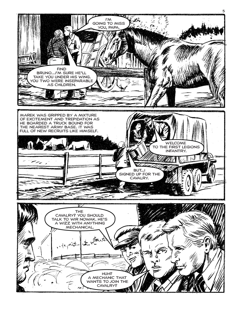 Commando Preview Pages
