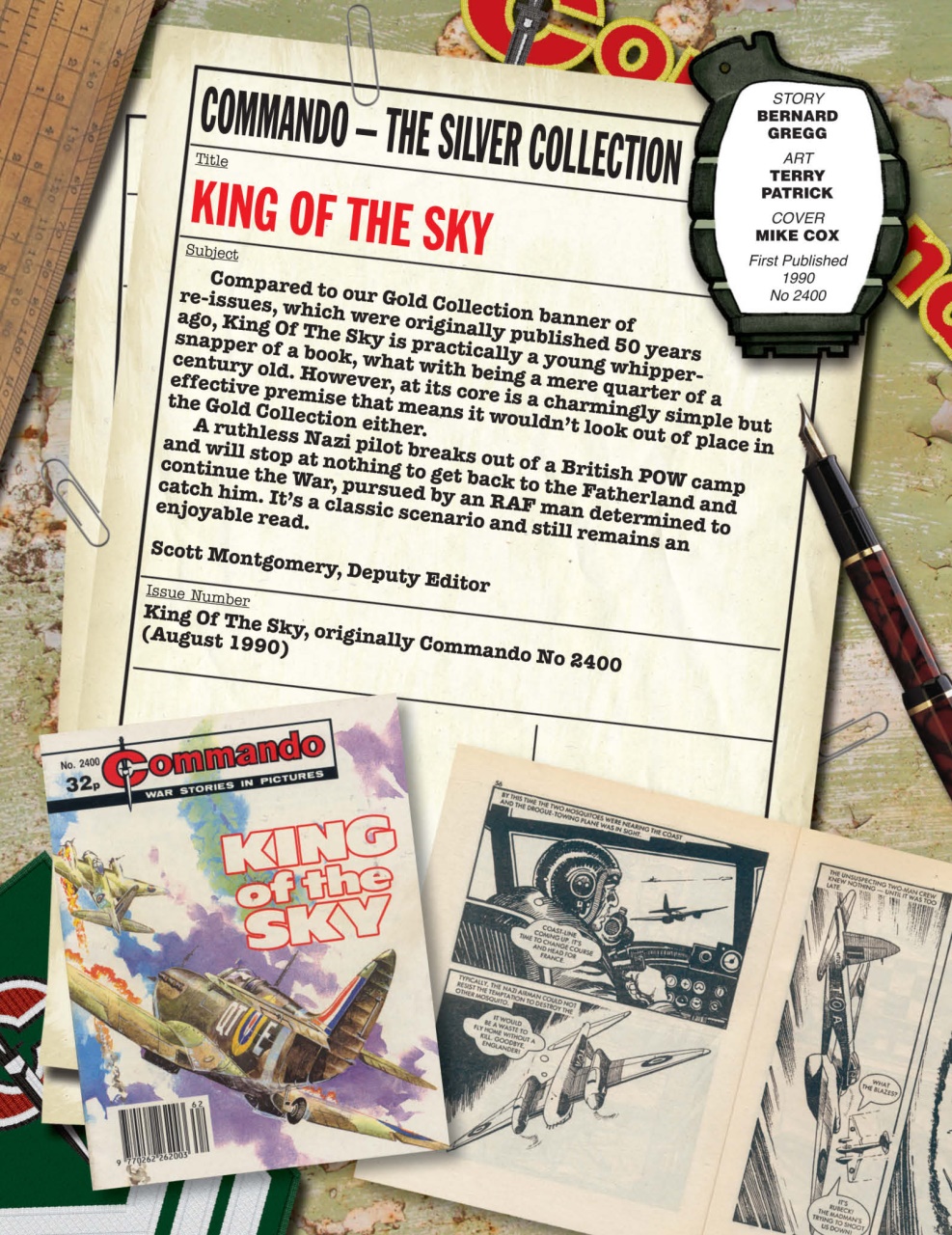 Commando Preview Pages