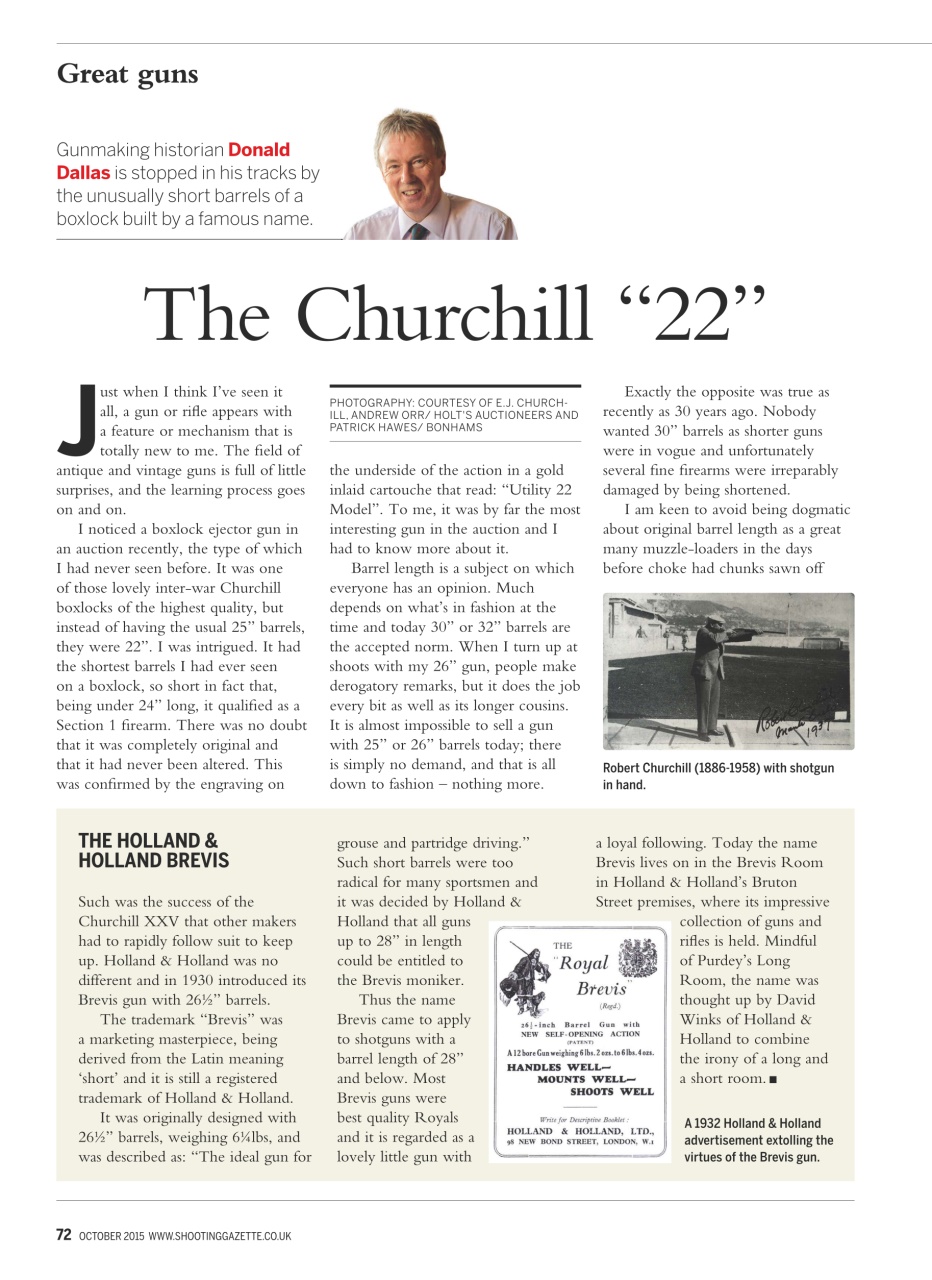 Shooting Gazette Preview Pages