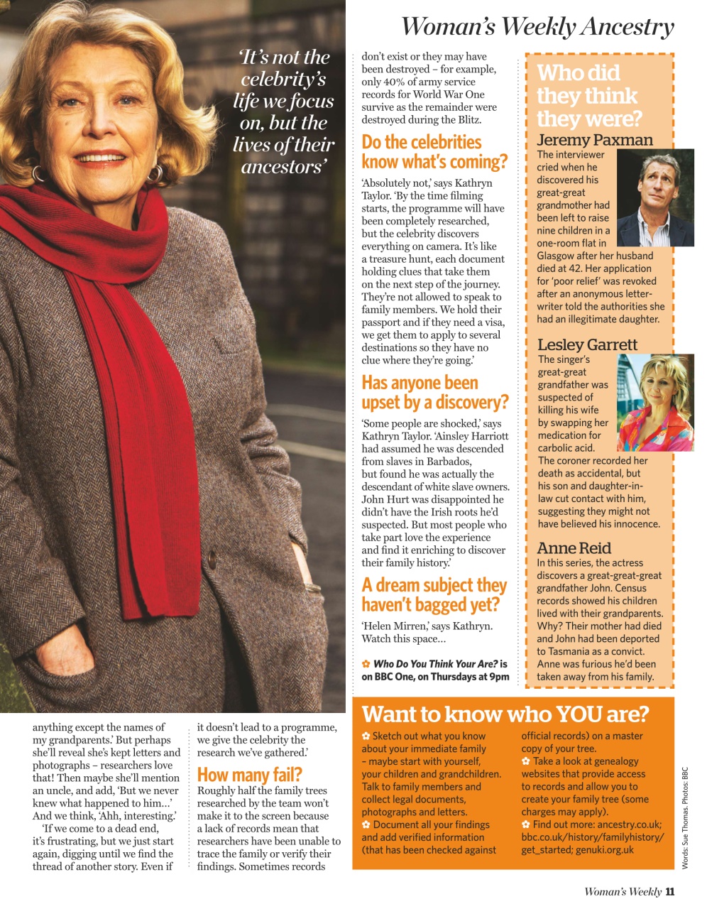 Woman's Weekly Preview Pages