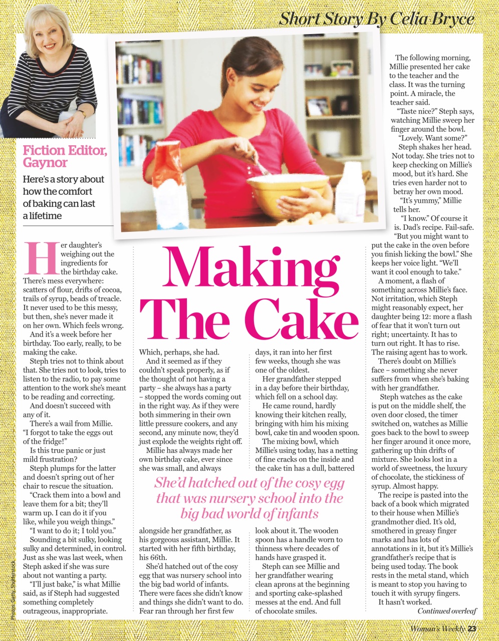 Woman's Weekly Preview Pages