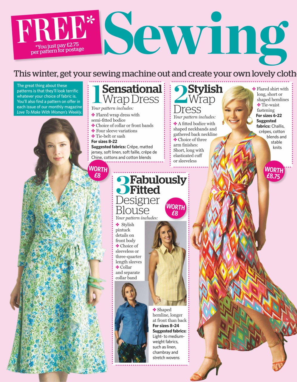 Woman's Weekly Preview Pages