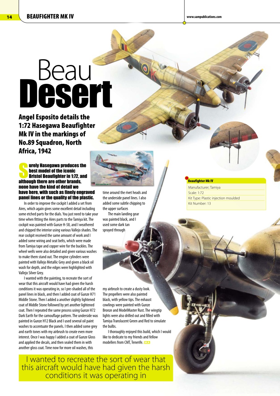 Model Aircraft Preview Pages