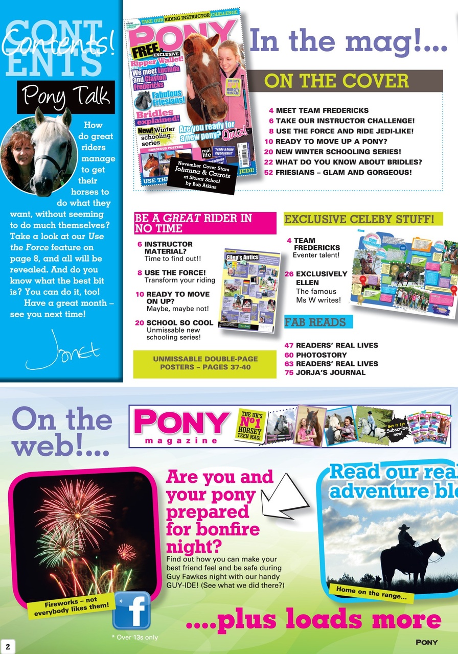 Pony Magazine Preview Pages
