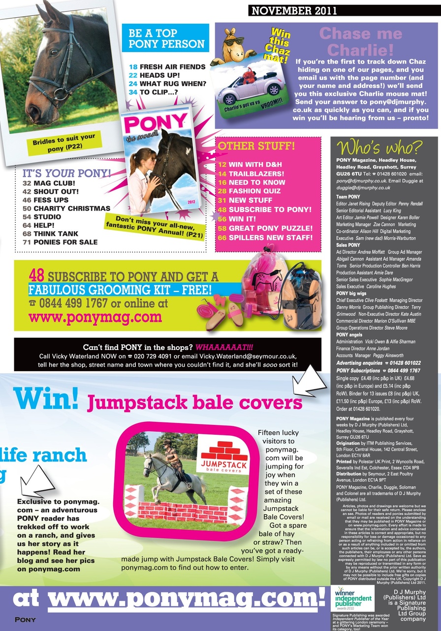 Pony Magazine Preview Pages