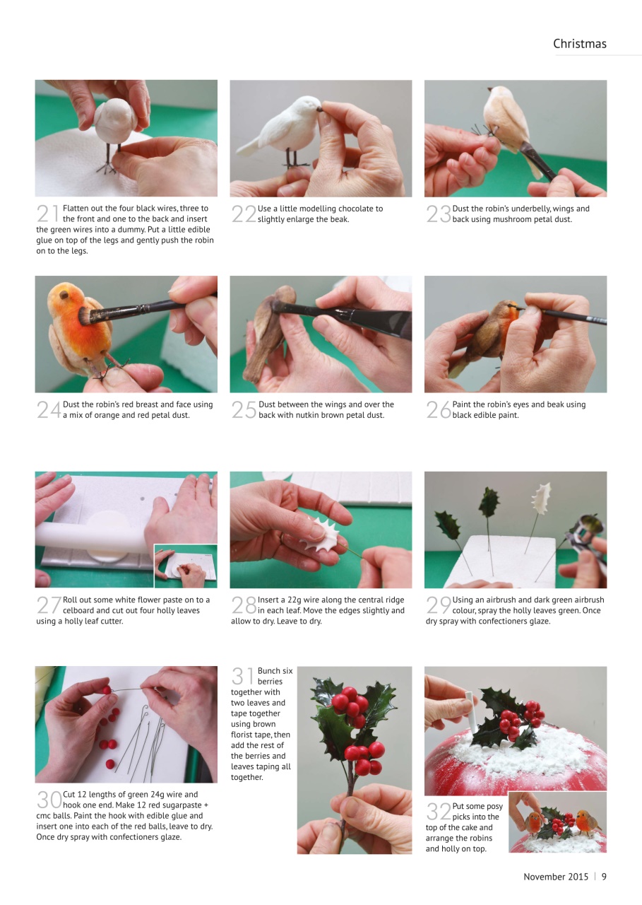 Cake Decoration & Sugarcraft Magazine Preview Pages
