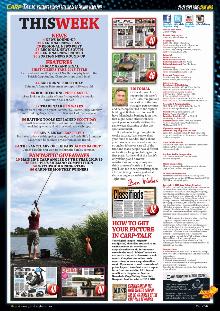 Carp-Talk Preview Pages