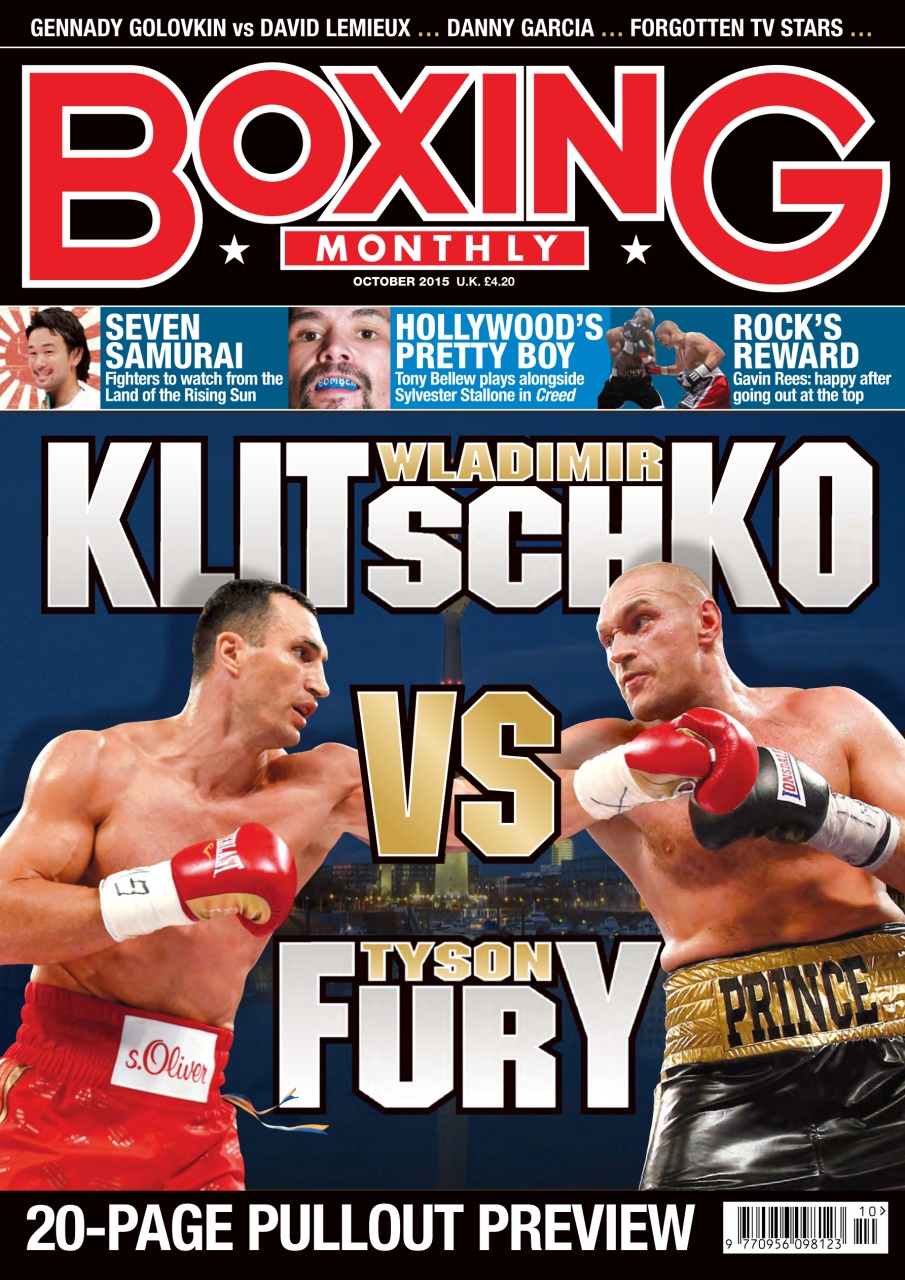 Boxing Monthly Preview Pages