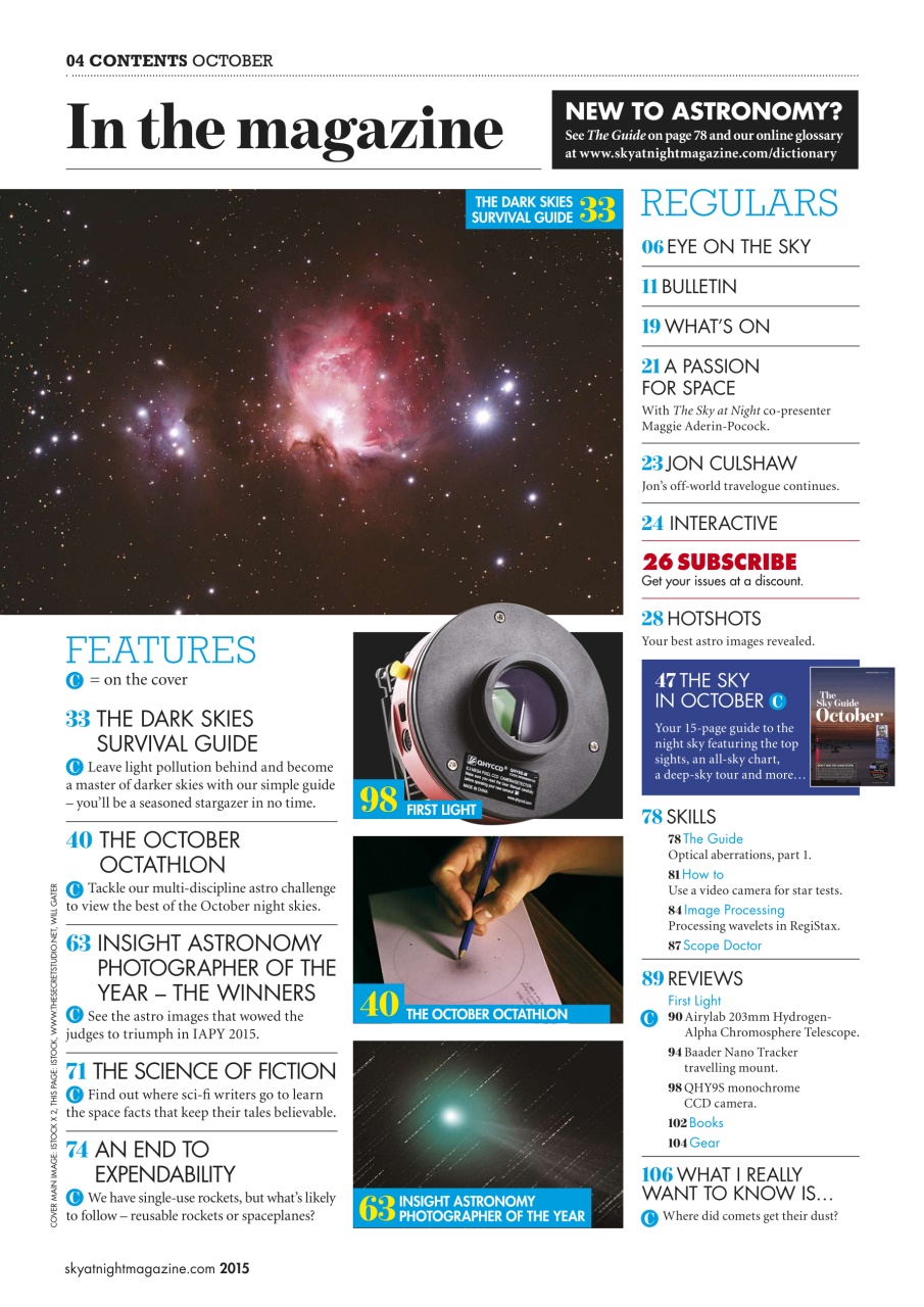 BBC Sky at Night Magazine Preview Pages