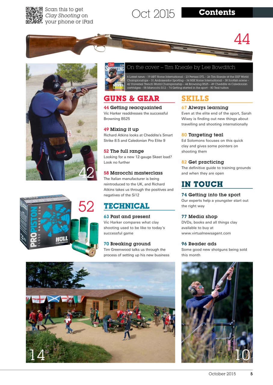 Clay Shooting Preview Pages