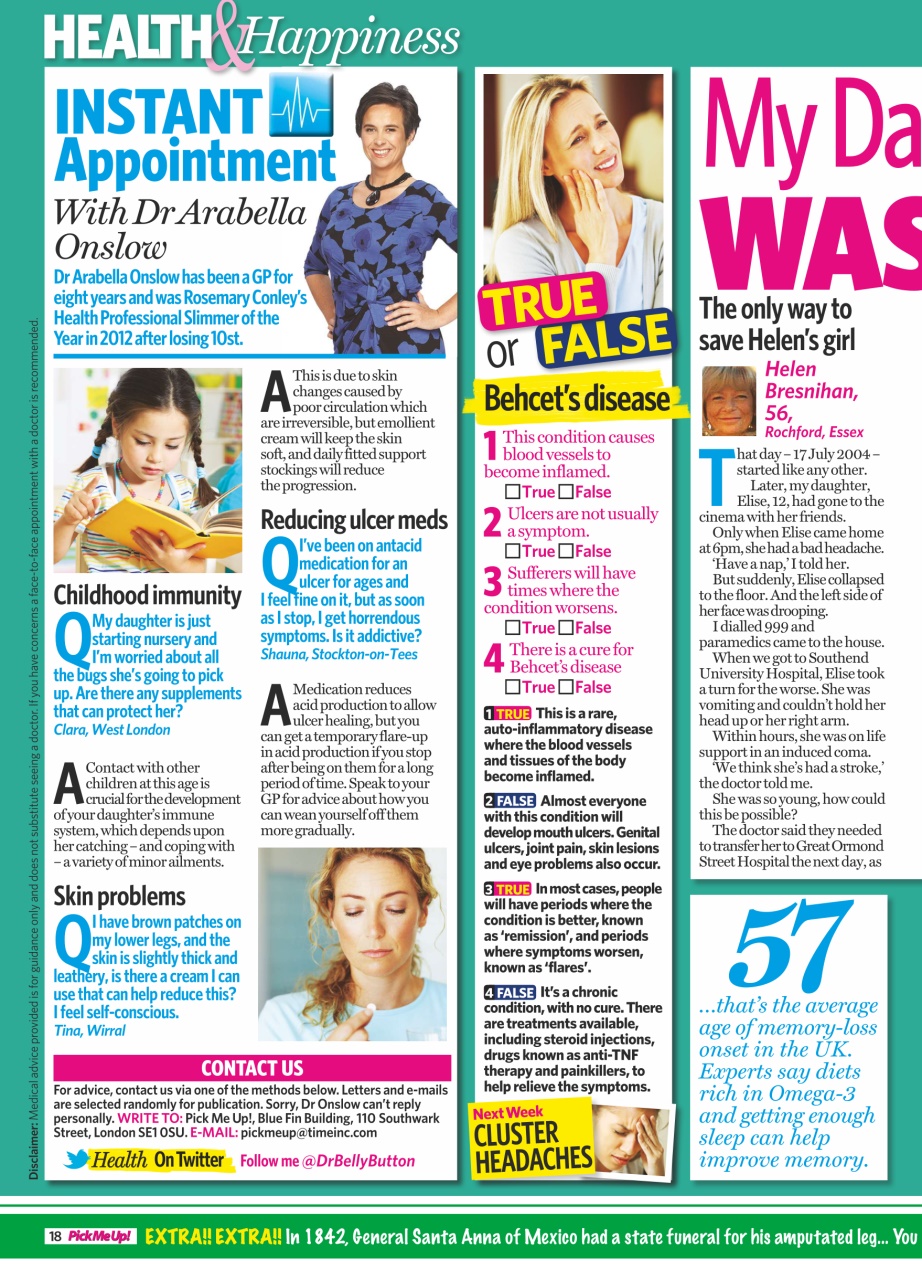 Pick Me Up Preview Pages