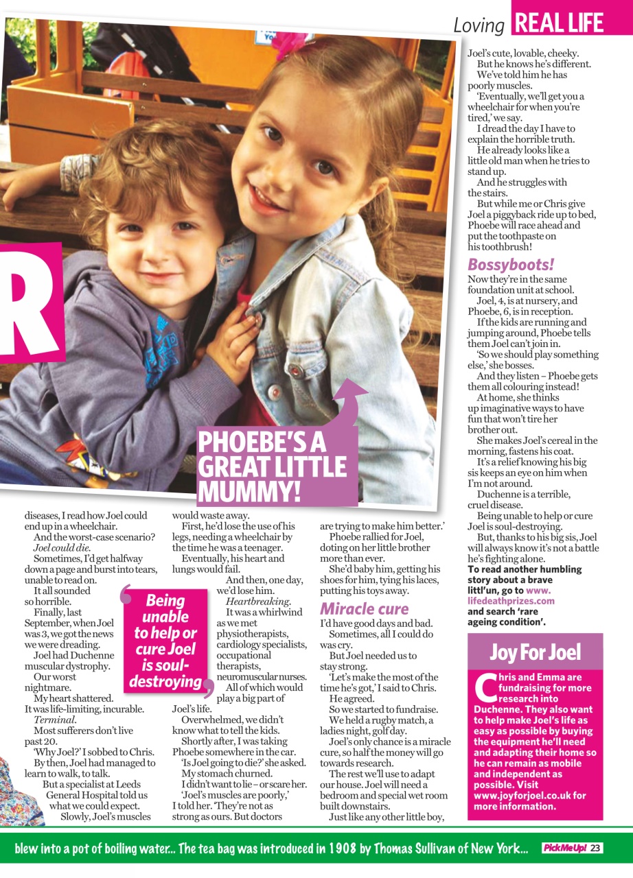 Pick Me Up Preview Pages