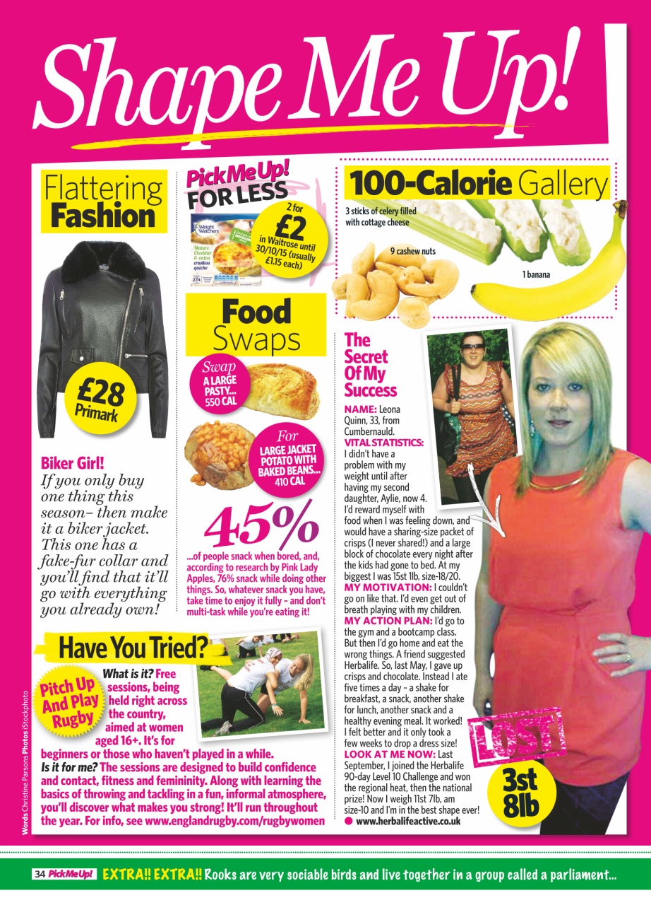 Pick Me Up Preview Pages