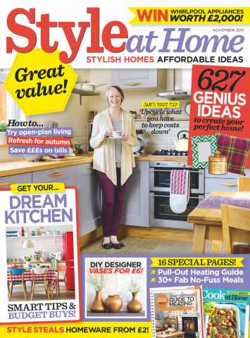 Style at Home issue November 2015