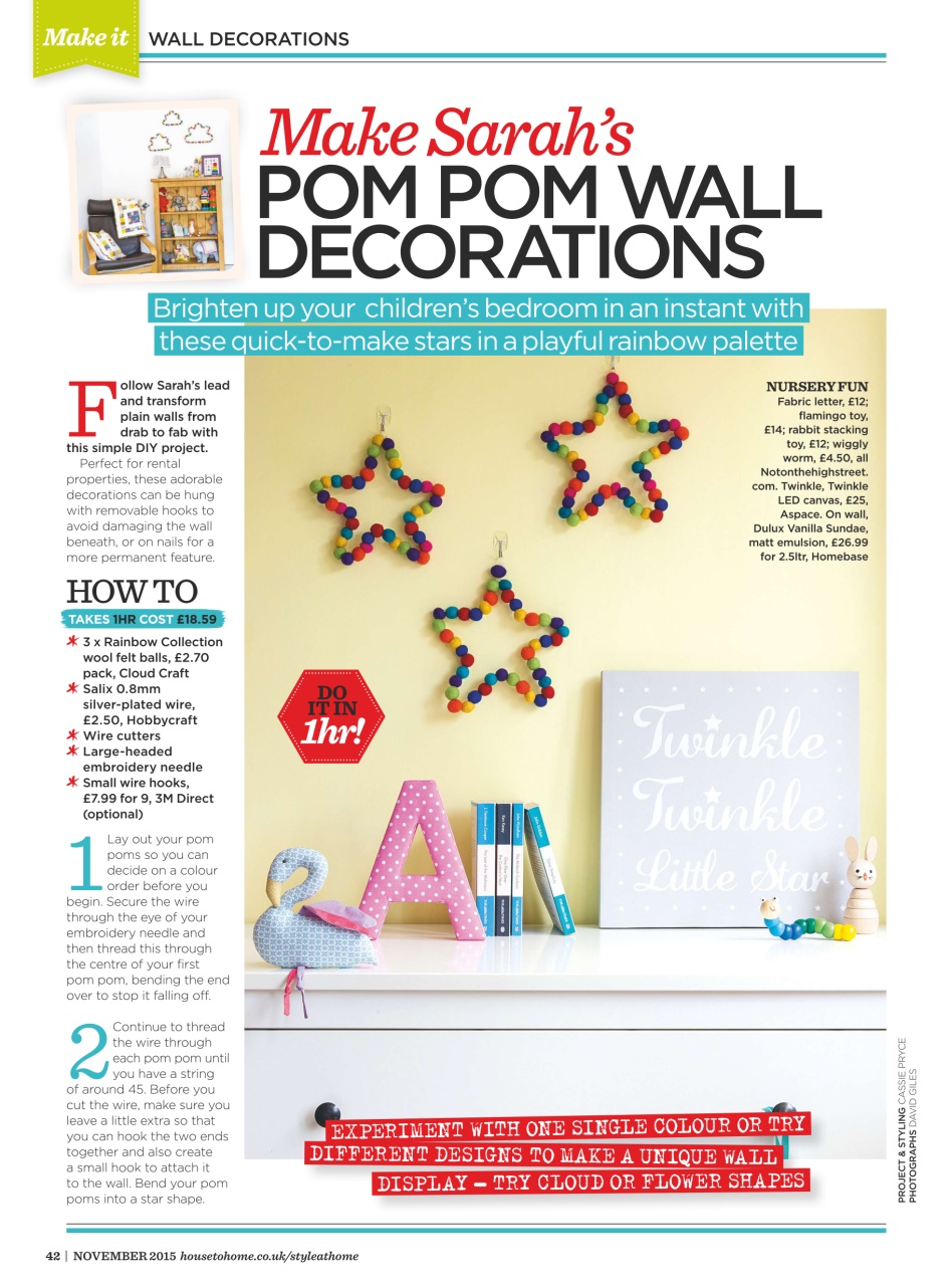 Style at Home Preview Pages