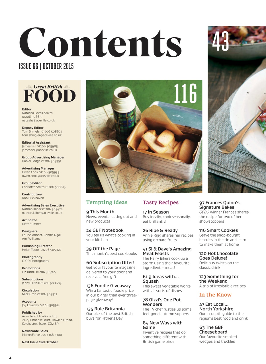 Great British Food Preview Pages