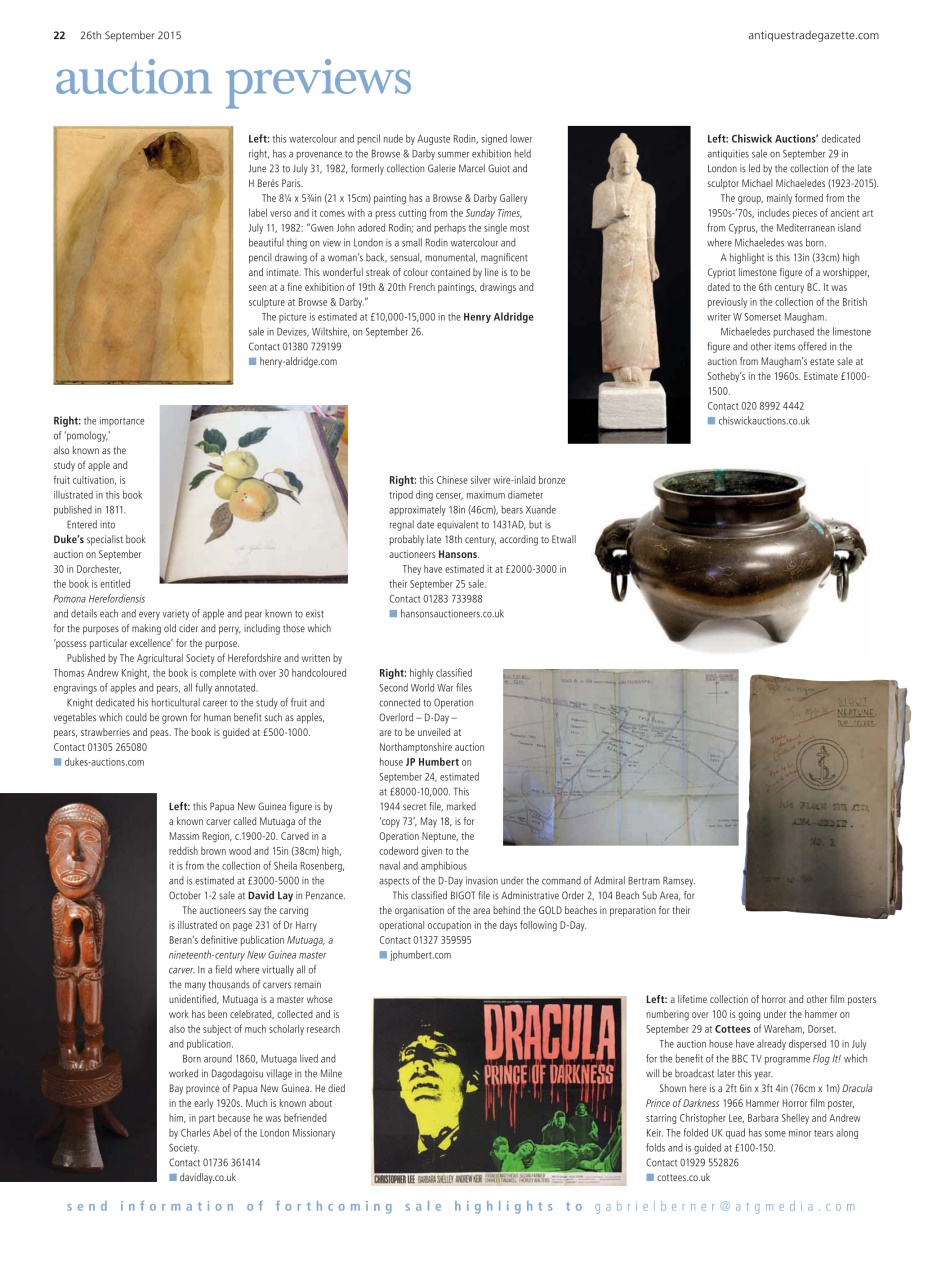 Antiques Trade Gazette Preview Pages