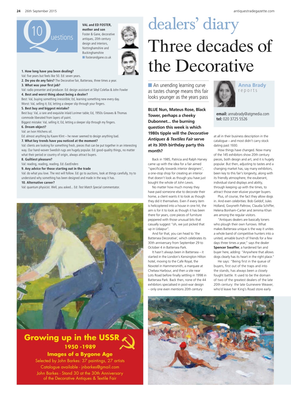Antiques Trade Gazette Preview Pages