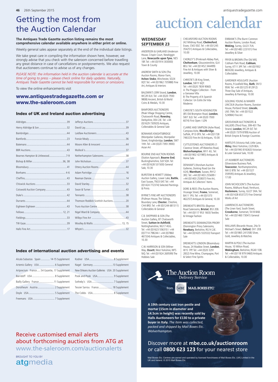 Antiques Trade Gazette Preview Pages