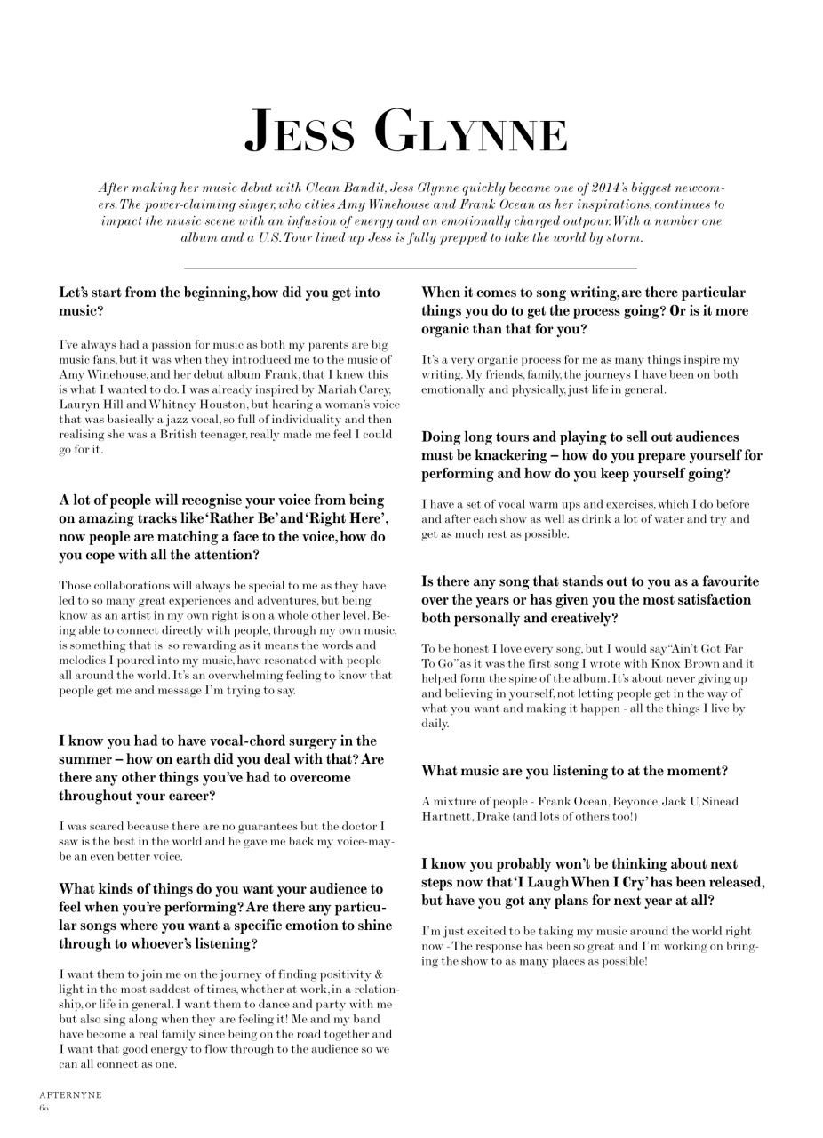 After Nyne Magazine Preview Pages