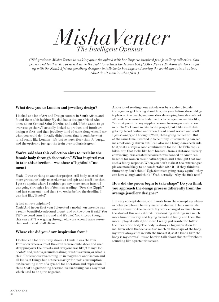After Nyne Magazine Preview Pages