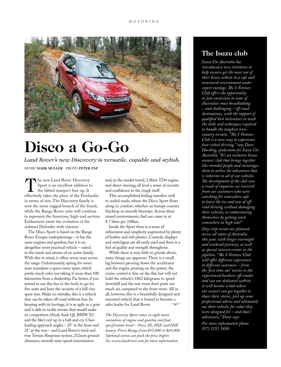 OUTBACK Magazine Preview Pages